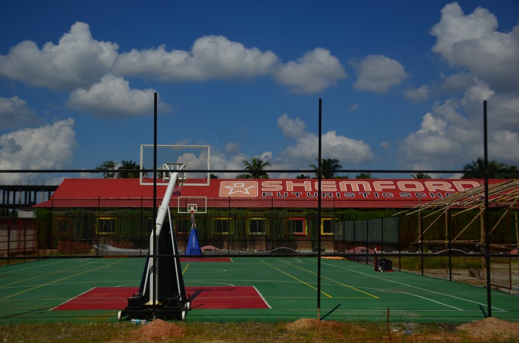 Basketball Court of Shemford Futuristic School Guwahati