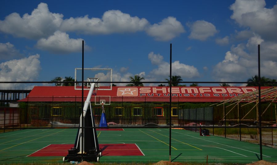 Basketball Court of Shemford Futuristic School Guwahati