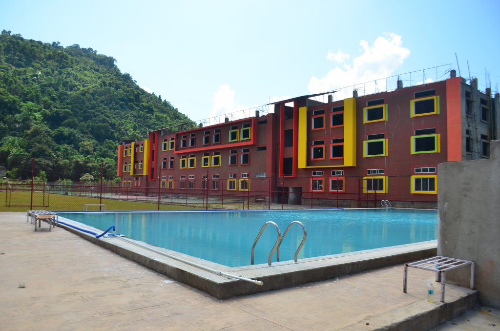 Swimming Pool of Shemford Futuristic School Guwahati