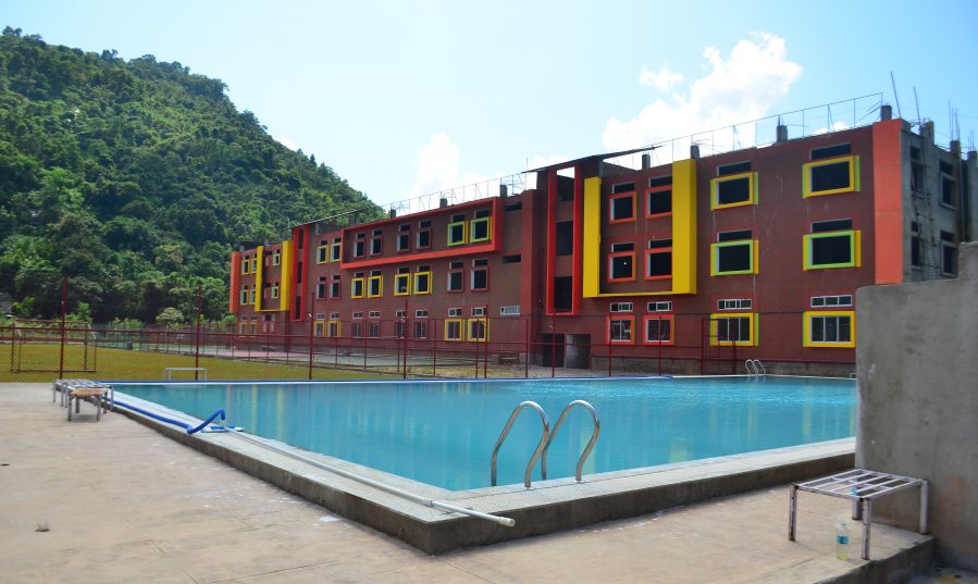 Swimming Pool of Shemford Futuristic School Guwahati